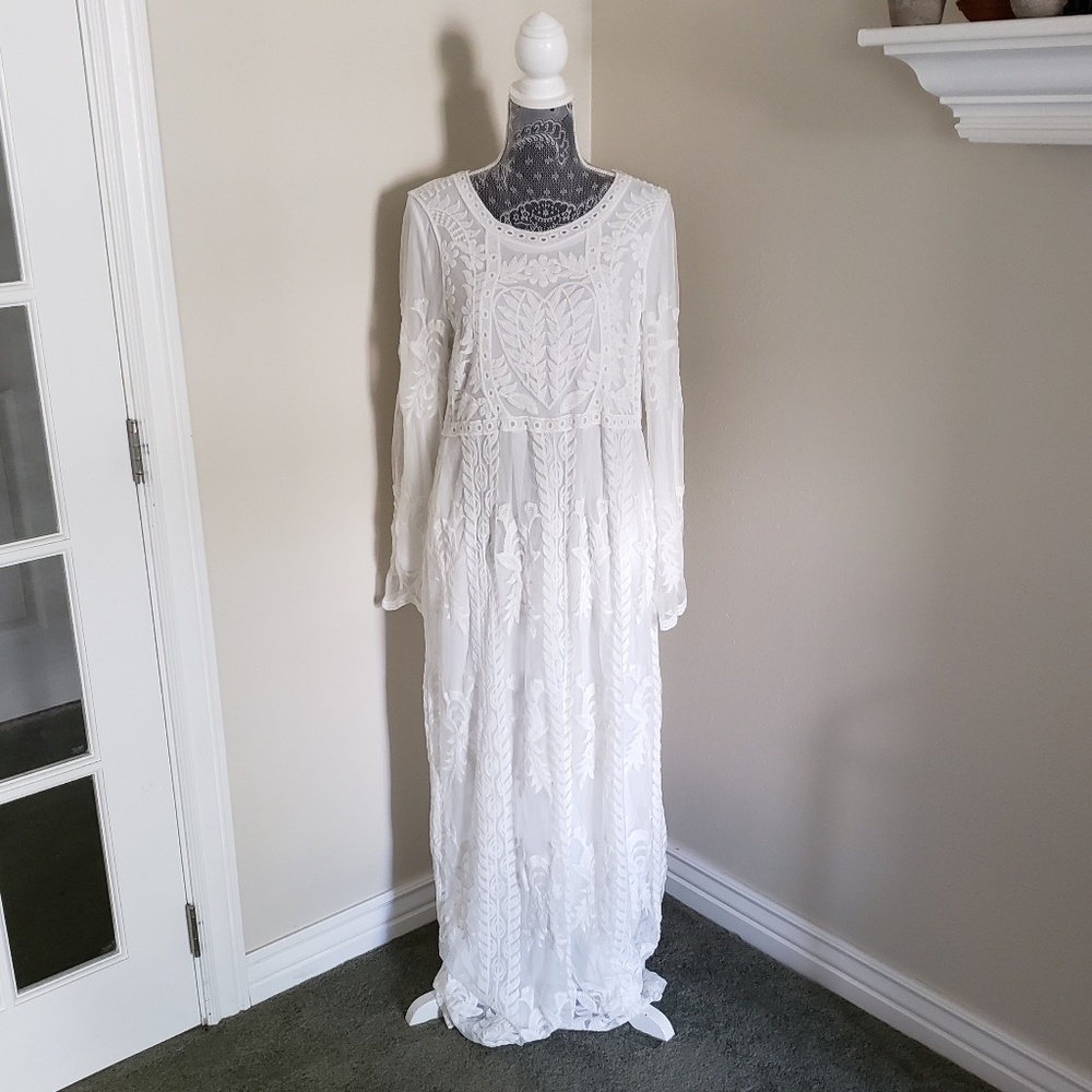 White Lace Dress